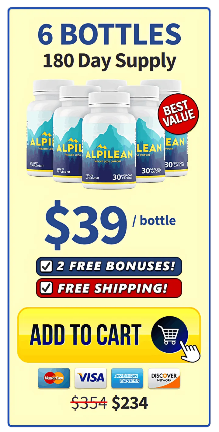 Alpilean - 6 Bottles